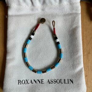 Roxanne Assoulin enamel link bracelet